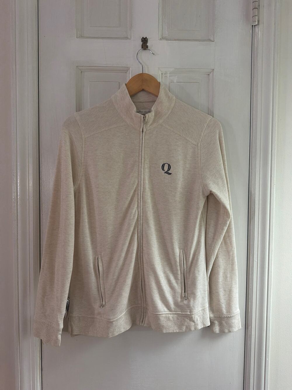 Peter Millar Women's Full Zip Knit Jacket M Embroidered Logo